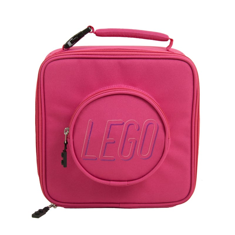 Image of LEGO Brick Lunch Bag Pink