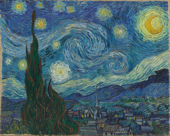 LEGO Ideas 21333 Vincent Van Gogh - La Nuit Étoilée, Reproduction