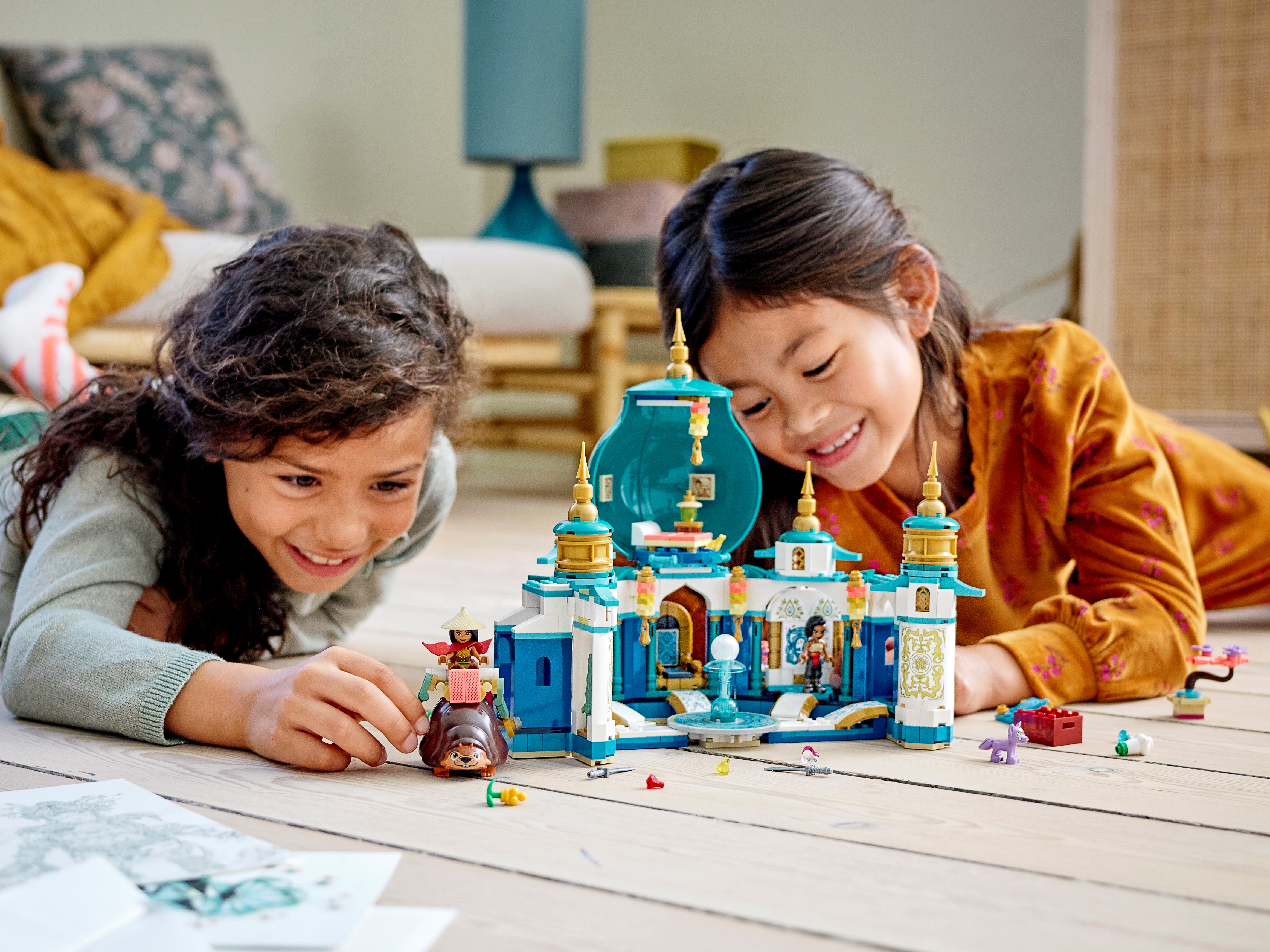 610 Pieces New 2021 LEGO Disney Raya and The Heart Palace 43181 Imaginative Toy Building Kit; Makes a Unique Disney Gift for Kids Who Love Palaces and Adventures with Disney Characters 