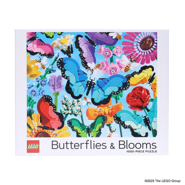 Butterflies & Blooms 1,000-Piece Puzzle - Image 4