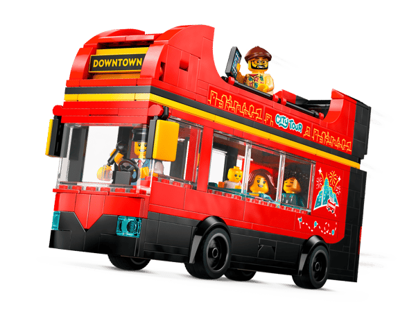 LEGO 60407 Le bus rouge à deux étages — visuel 3 sur 8