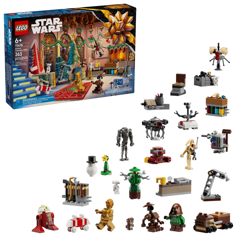 LEGO® Star Wars™ Calendar de advent 2025 75418 | Star Wars LEGO® Star Wars™ Calendar de advent 2025 75418 | Star Wars