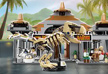 Visitor Center: rex Raptor Attack 76961 Jurassic World