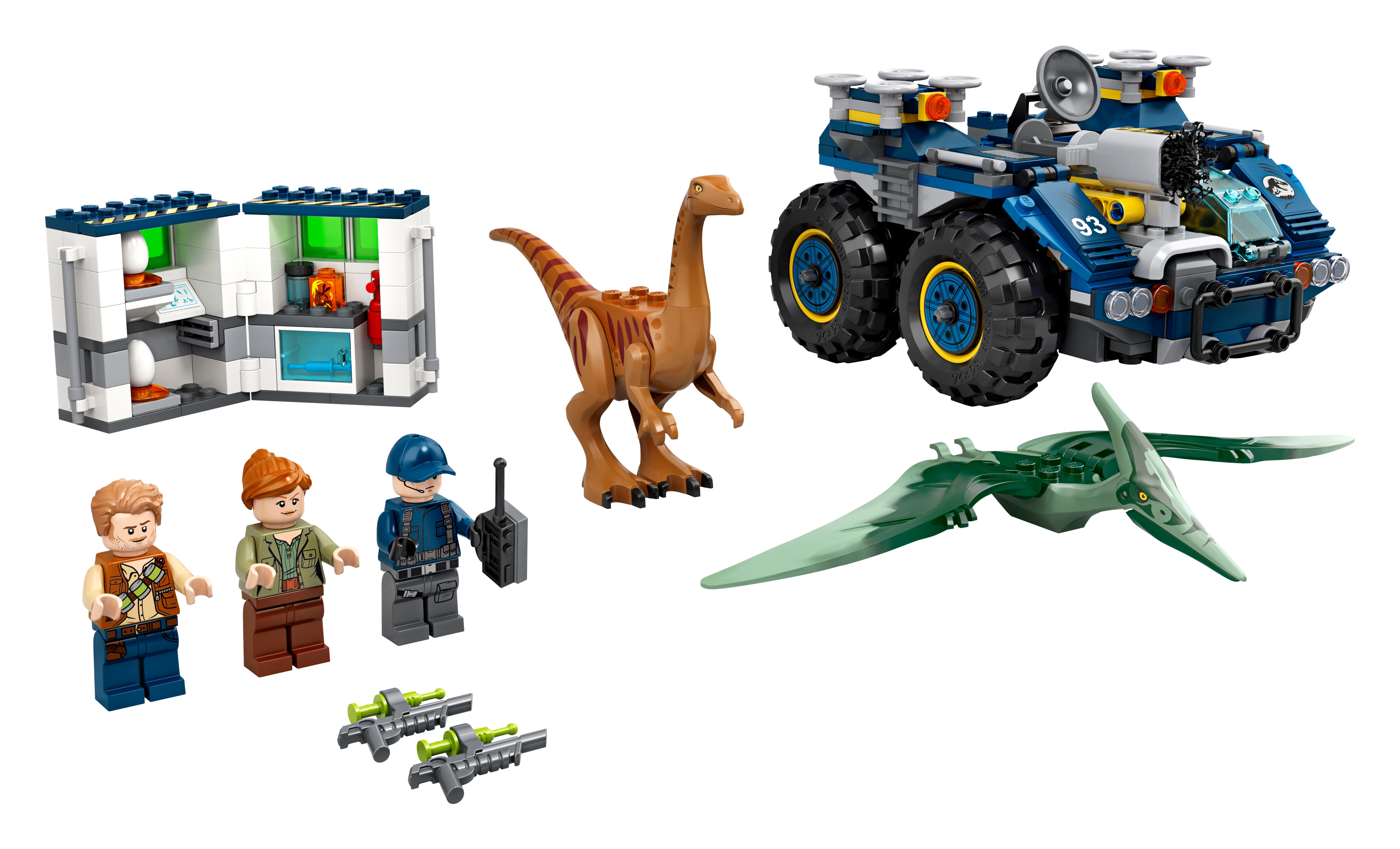 Gallimimus and Pteranodon Breakout LEGO Jurassic World 75940