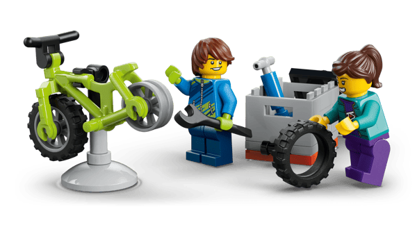 LEGO 60512 Le camping-car d’aventures et ses VTT — visuel 7 sur 8
