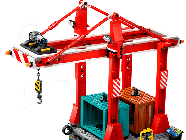 Seaside Harbor with Cargo Ship - Image 8