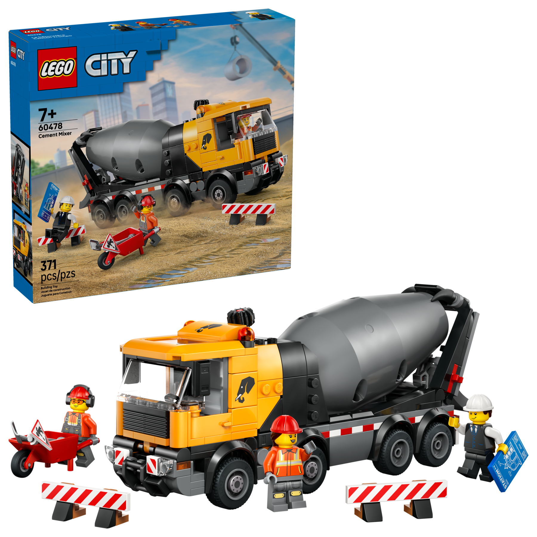 Lego City 60478 Cement Mixer