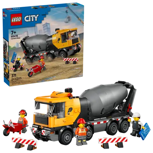 Lego City 60478 Cement Mixer