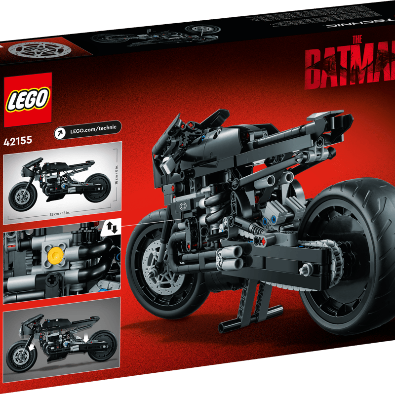 THE BATMAN – BATCYCLE™ 42155 | Technic™ | Buy online at the THE BATMAN – BATCYCLE™ 42155 | Technic™ | Buy online at the