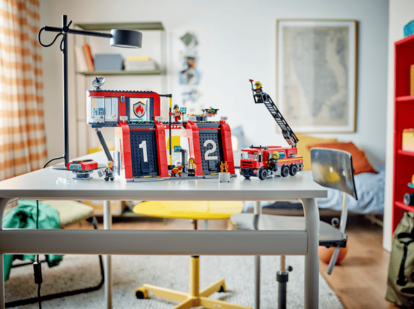 Fire Station with Fire Truck - Image 12