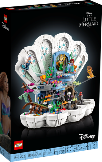 LEGO 43225 - Den lille havfrues royale muslingeskal