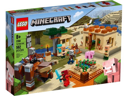 The Illager Raid 21160 Minecraft Buy Online At The Official