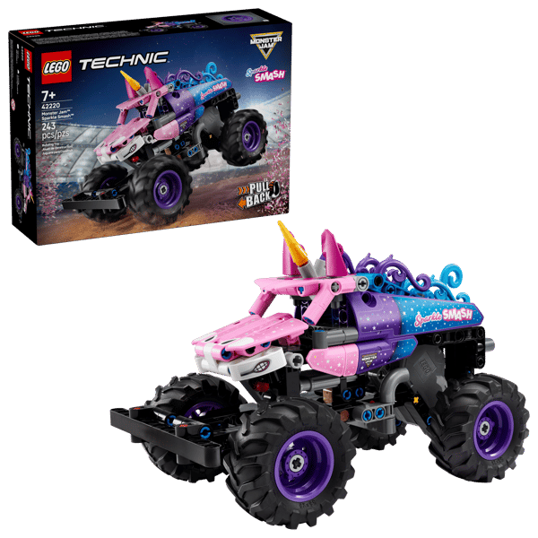 LEGO 42220 Monster Jam™ Sparkle Smash™ à rétrofriction — visuel 2 sur 8