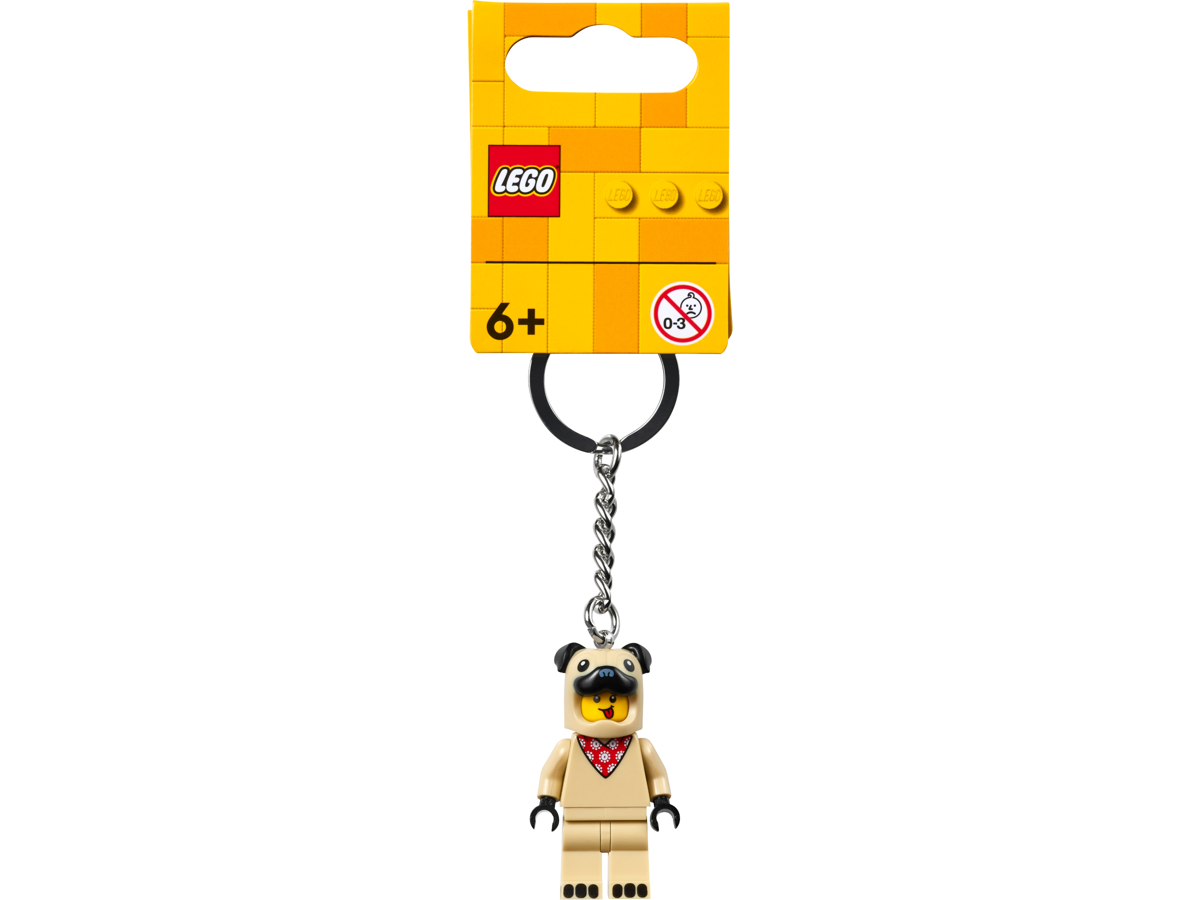 LEGO - French Bulldog Guy - Porte-clés LEGO 854158