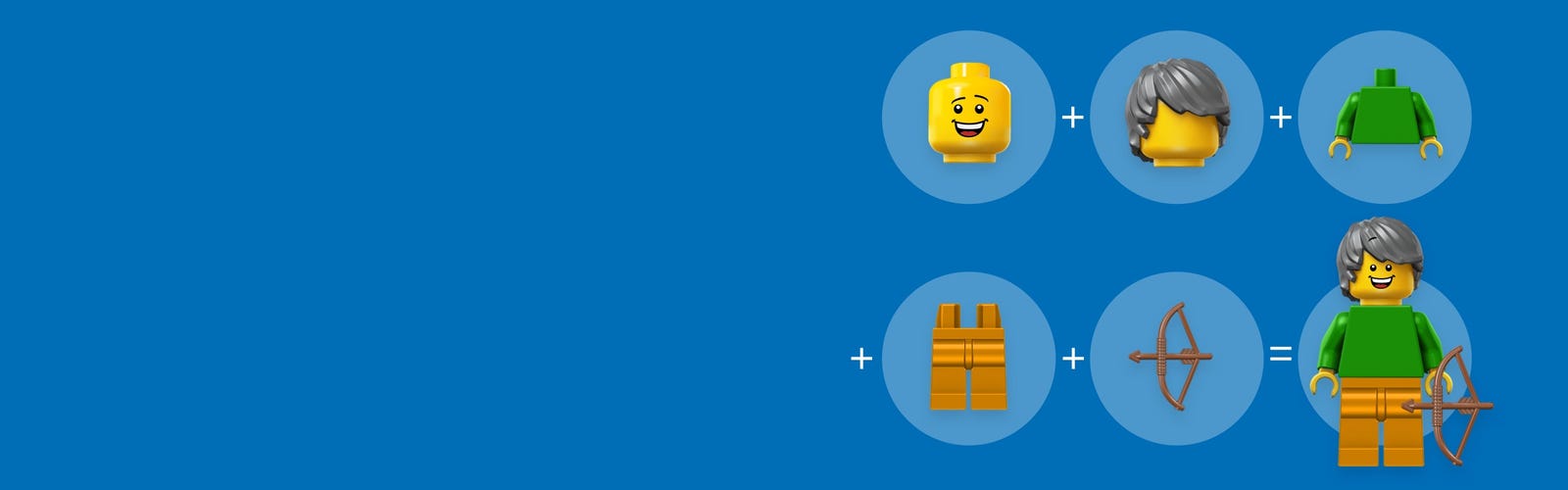 TVstation vandtæt glemme LEGO® Build A Minifigure | Official LEGO® Shop CH