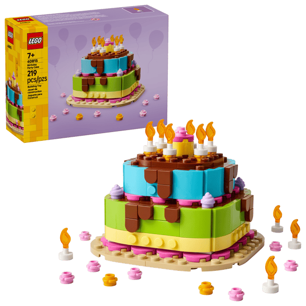 LEGO 40815 Le gâteau d'anniversaire — visuel 2 sur 8
