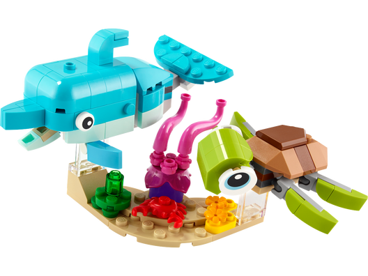 LEGO 31128 - Delfin og skildpadde