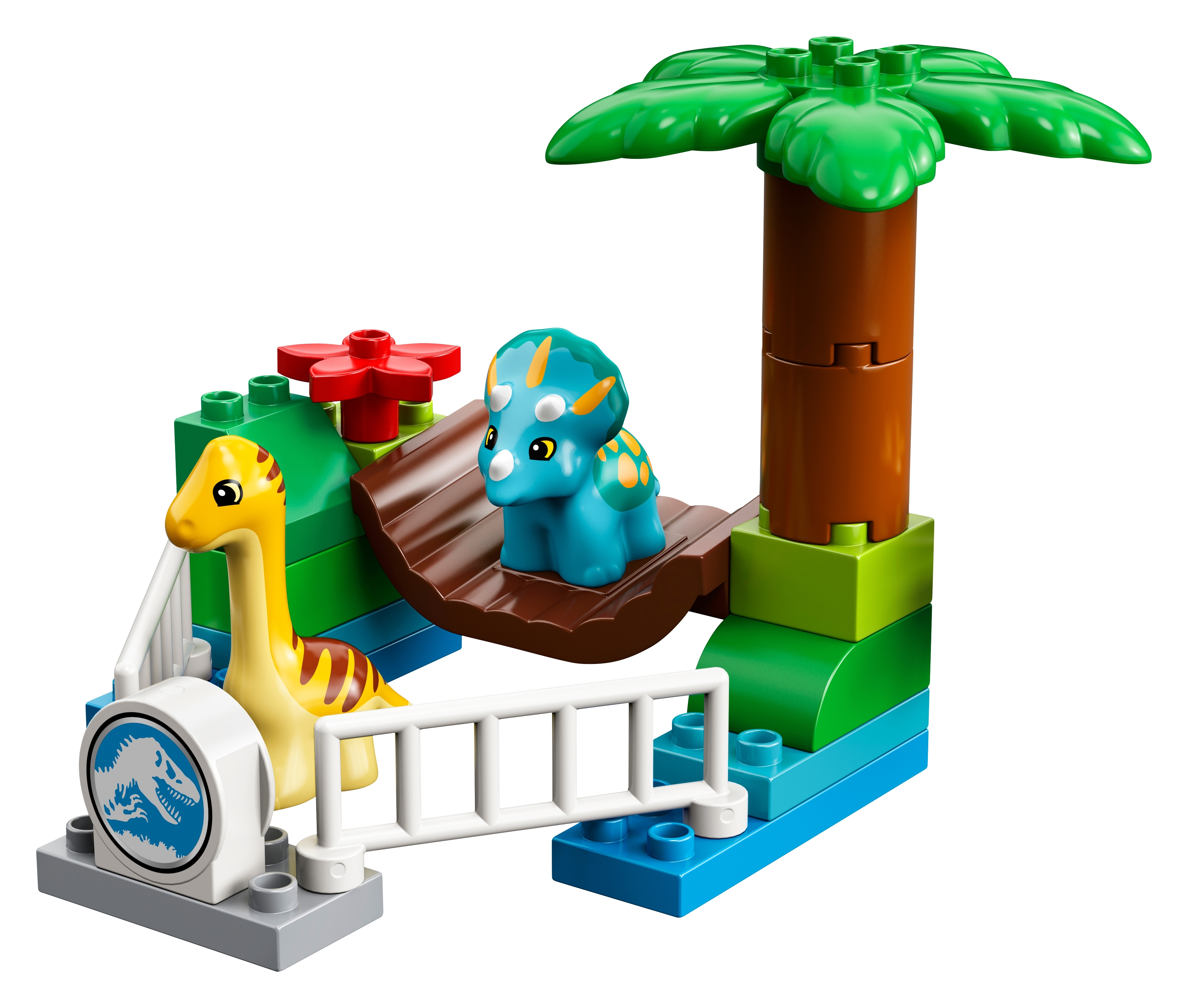 Dino-Streichelzoo 10879 | Jurassic World™ | Offiziellen LEGO® Shop