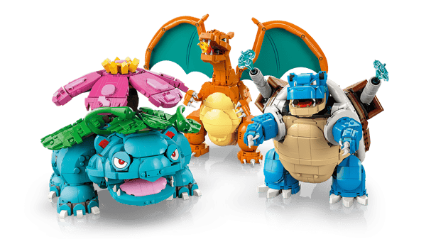 LEGO 72153 Florizarre, Dracaufeu et Tortank — visuel 3 sur 8