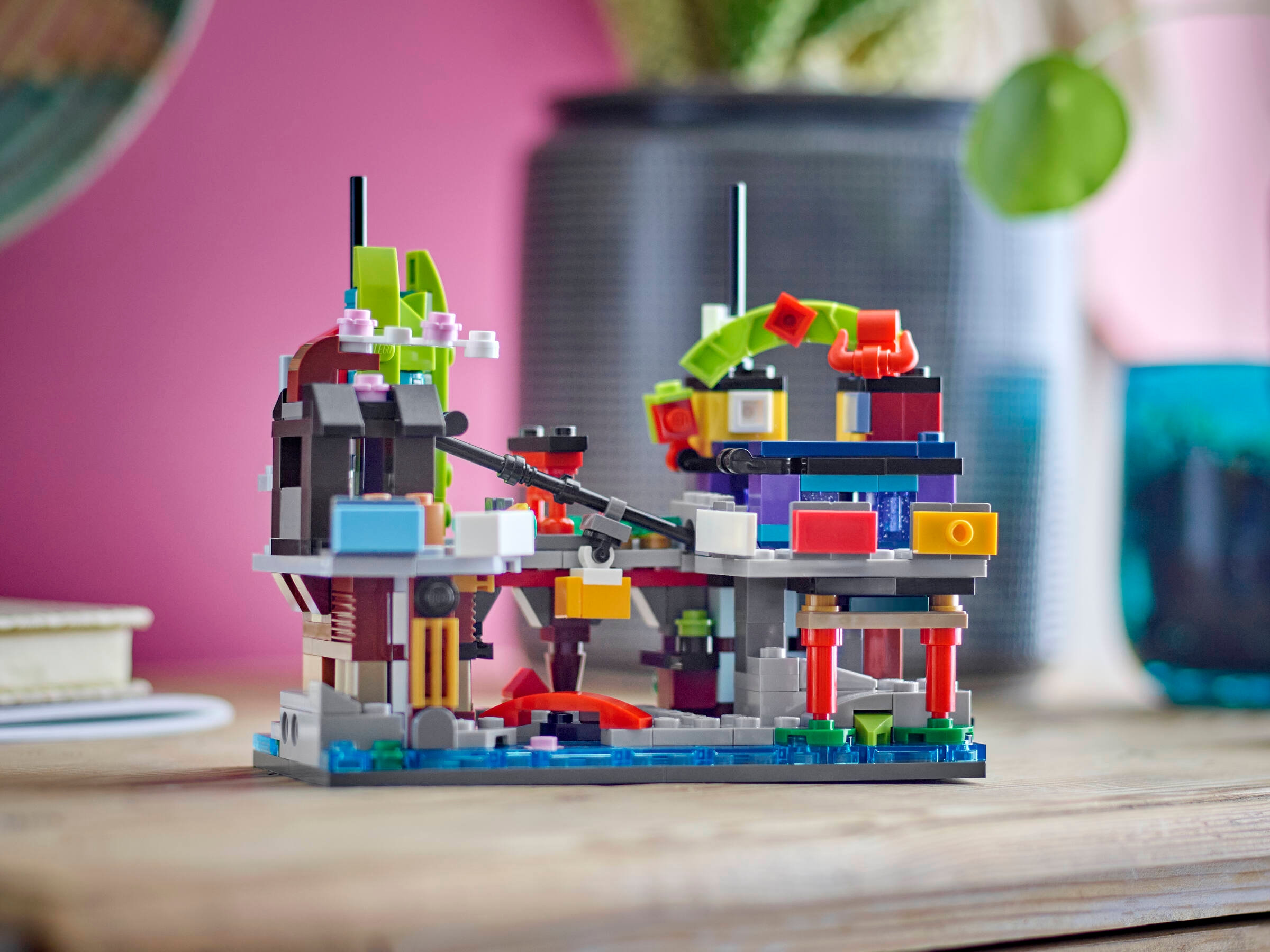 Micro NINJAGO® stadsmarkten 40706 | NINJAGO® | Officiële LEGO