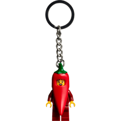 Chili Girl Key Chain