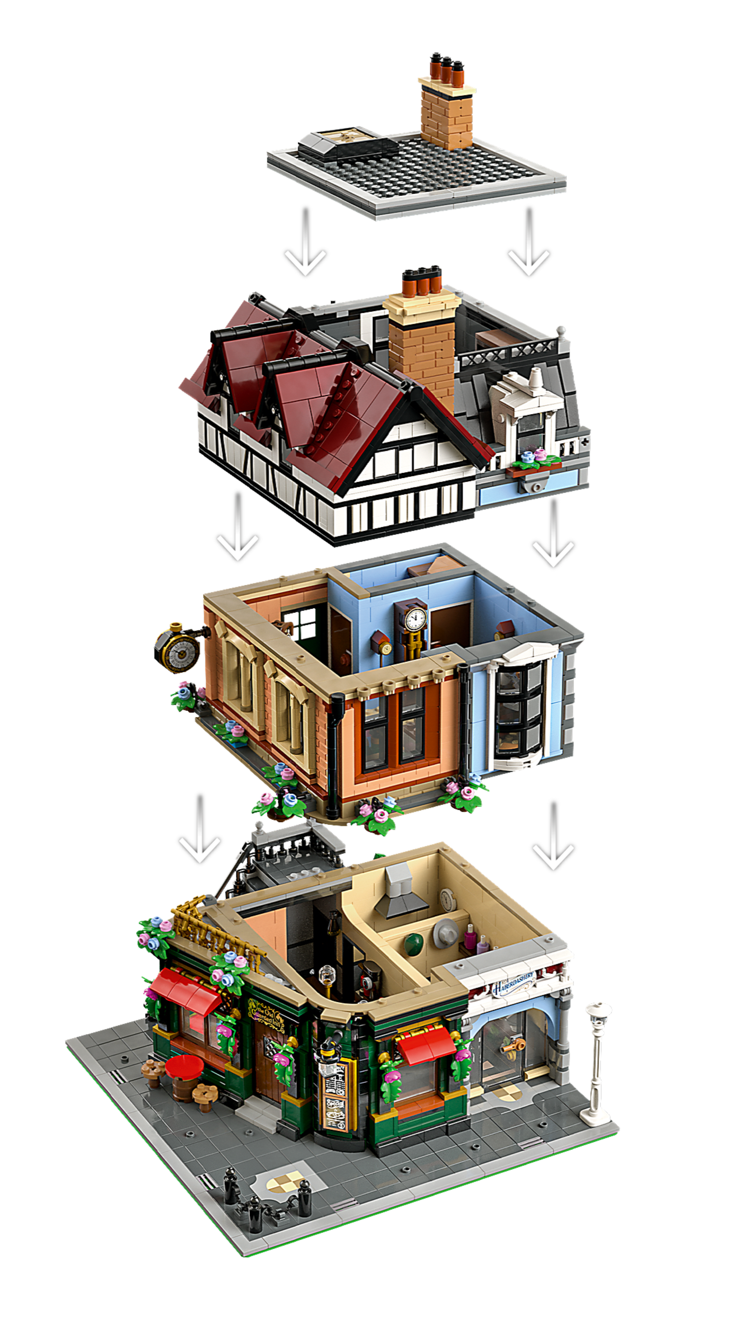 LEGO レゴ アイコン 10350 チューダー様式の街角　新品 レゴ正規品 アイコン LEGO チューダー様式の街角 10350 レゴ 箱