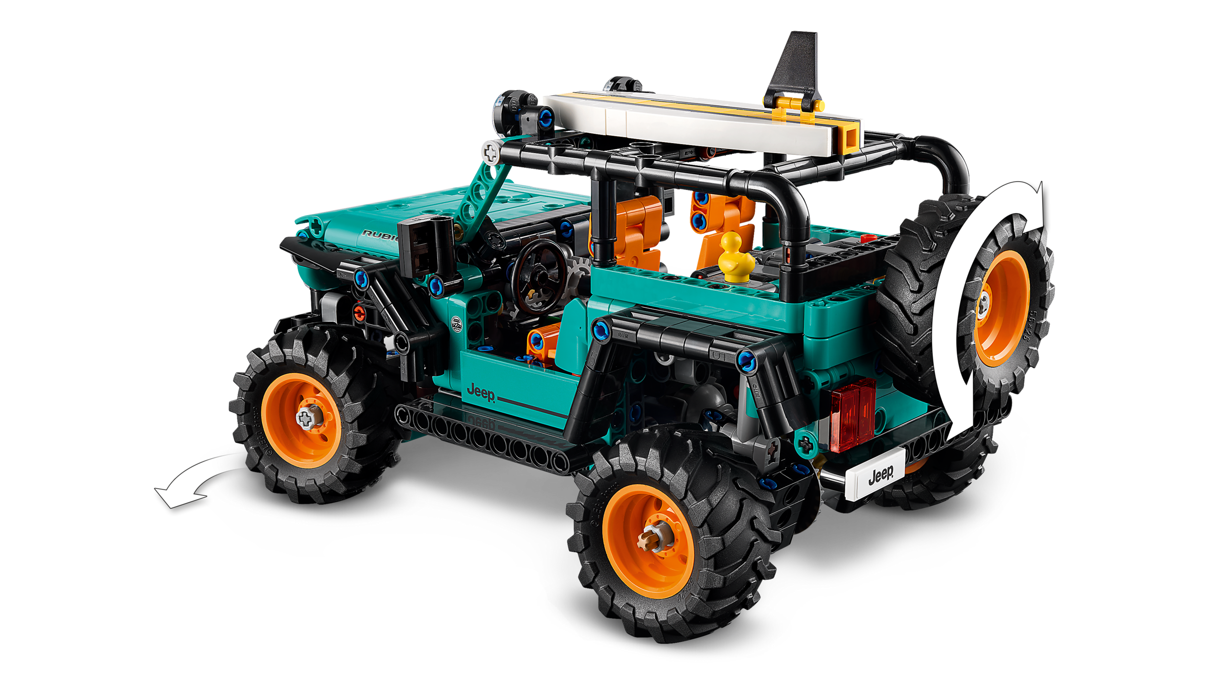 Jeep® Wrangler Rubicon SUV 42227 | テクニック |レゴ®ストア公式