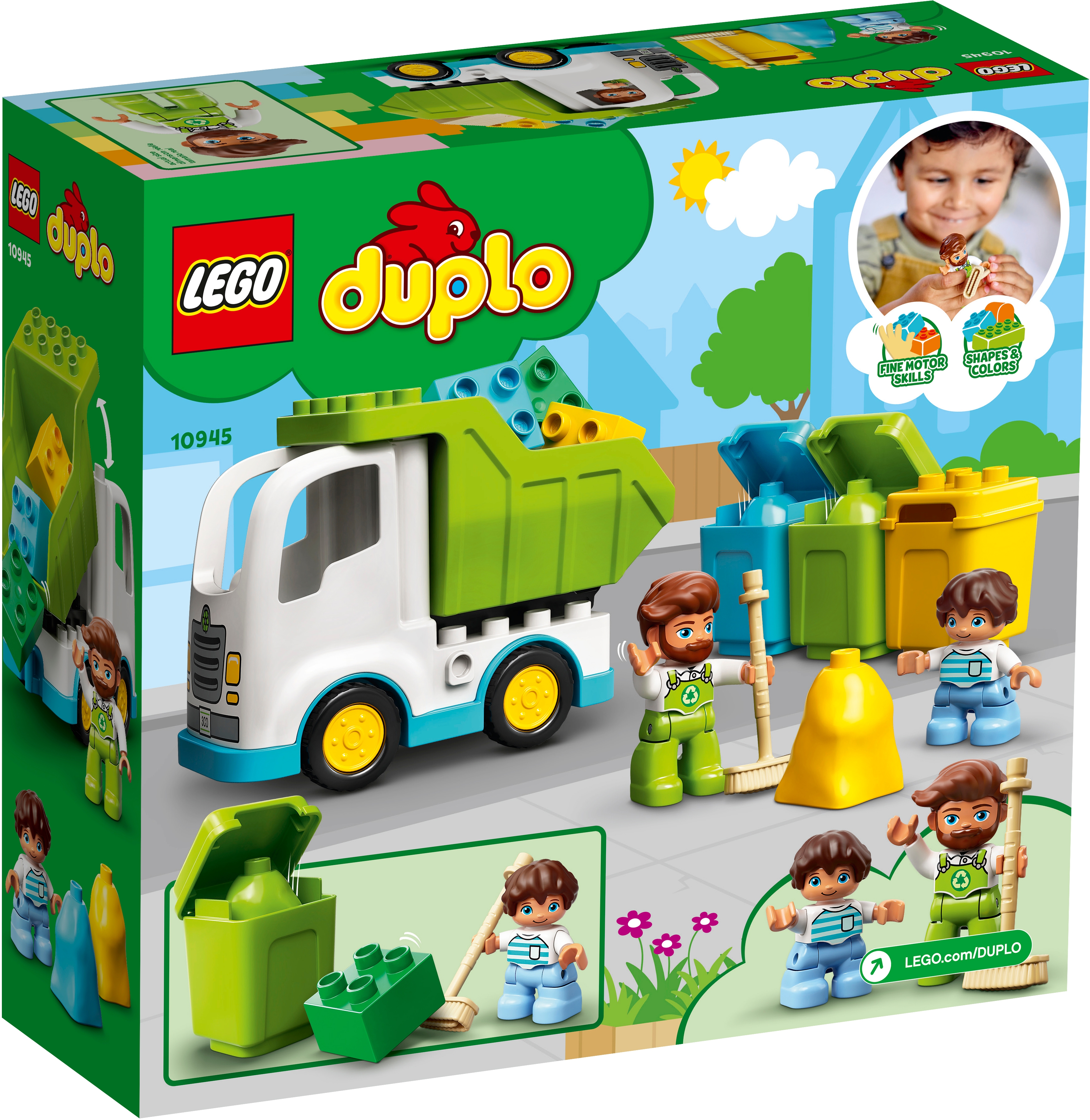 1x Lego Duplo Truck Attachment Orange Kipp Trash Waste Container Car 5637 51263