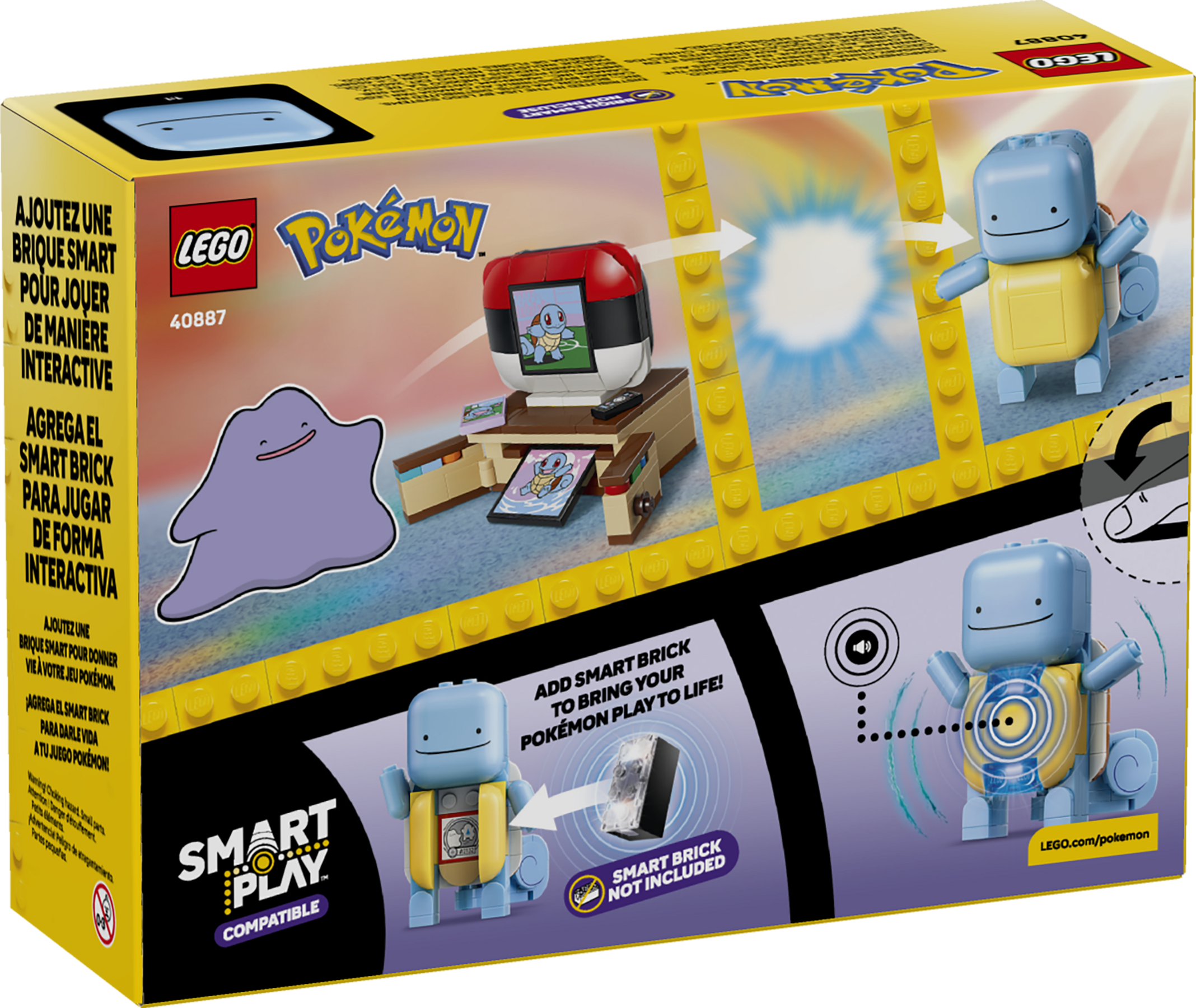SMART Play™: Ditto as Squirtle: Movie Night 40887 | Pokémon | Buy