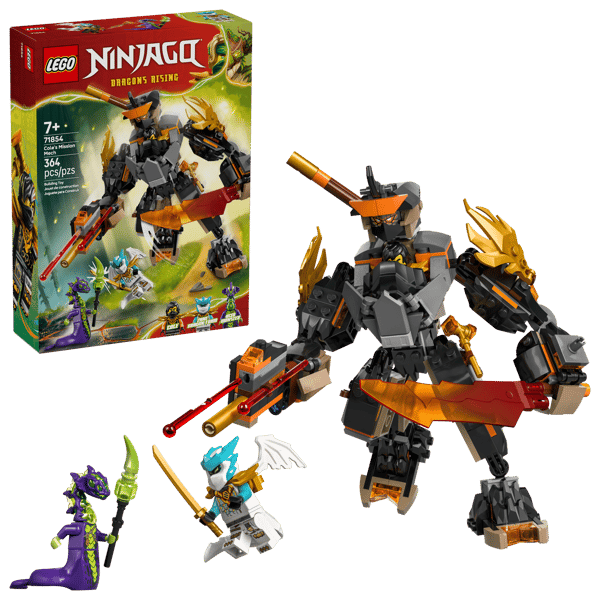 LEGO 71854 La mission du robot Cole et du dragon Zane — visuel 2 sur 8