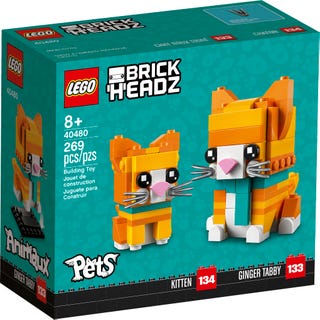 Rode gestreepte kat 40480 | | LEGO® winkel