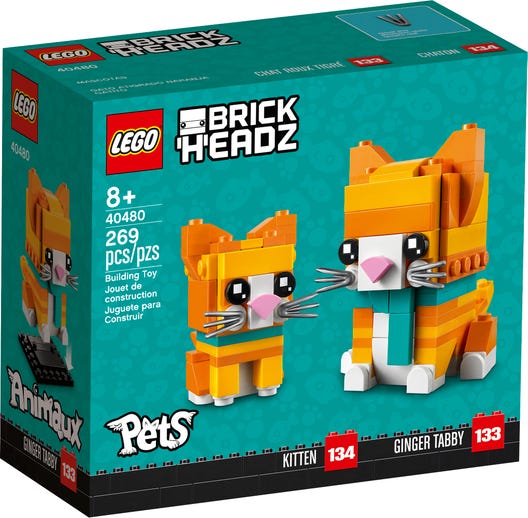 LEGO 40480 - Rødstribet kat