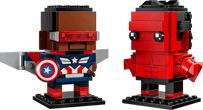 Captain America & Red Hulk Figures