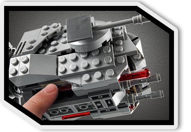 UPGRADING THE AT-AT (75288) - LEGO STAR WARS AT-AT Interior & Exterior  Modifications & Upgrades 