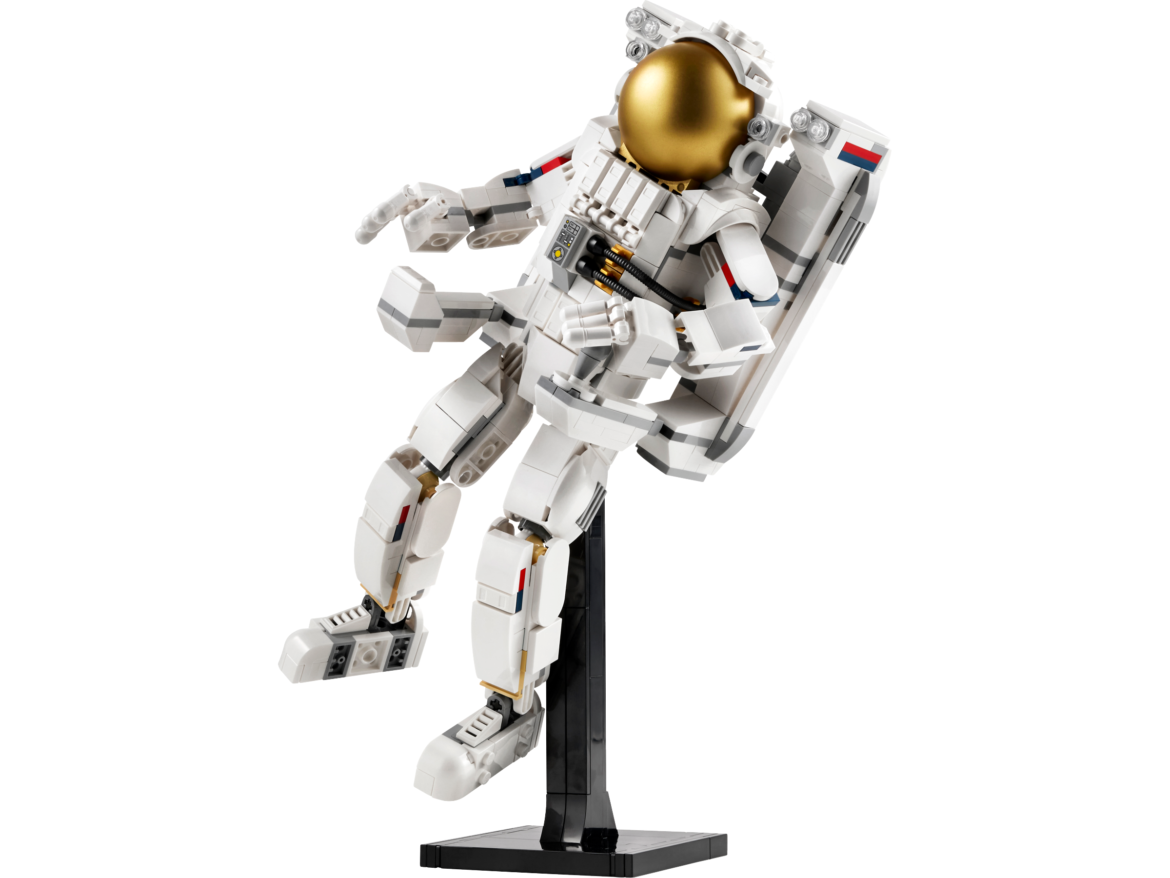 LEGO Creator 3-en-1 L'Astronaute dans l'Espace, Jouet de Construction avec  Chien et Navette Spatiale, Décoration de Chambre d'enfant, Cadeau Créatif  pour Garçons et Filles de 9 Ans 31152 : : Jeux et