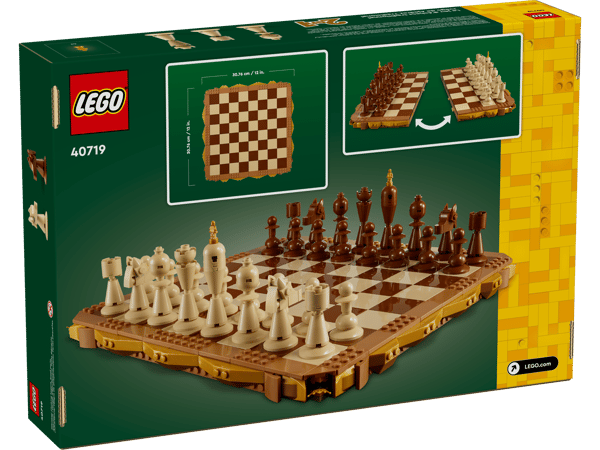 LEGO 40719 Jeu d'échecs traditionnel — visuel 3 sur 7