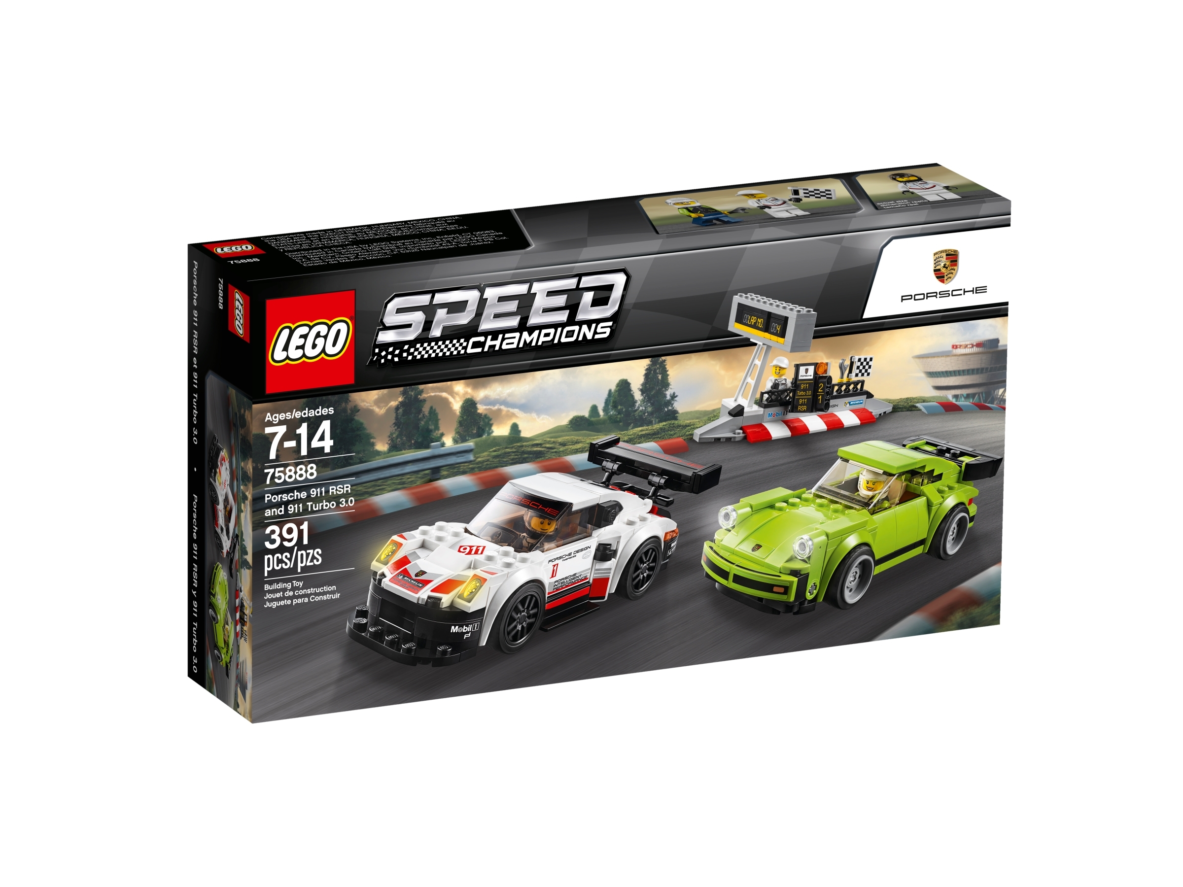 Sikker Altid Udholdenhed Porsche 911 RSR and 911 Turbo 3.0 75888 | Speed Champions | Buy online at  the Official LEGO® Shop US