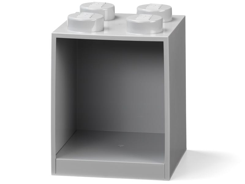 Image of Brick Shelf 4 Knobs Grey
