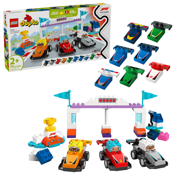 LEGO 10445 Voitures de course et pilotes d’une écurie de F1® — visuel 2 sur 8