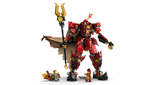 LEGO 71846 Le robot du chevalier de feu — visuel 3 sur 8