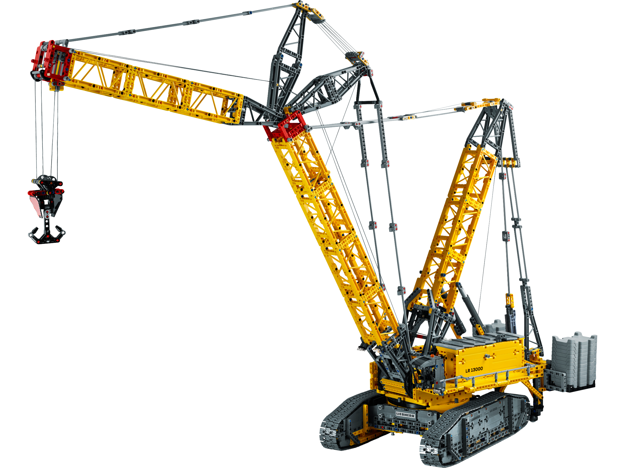 Implement underskud Stå på ski Liebherr Crawler Crane LR 13000 42146 | Technic™ | Buy online at the  Official LEGO® Shop US