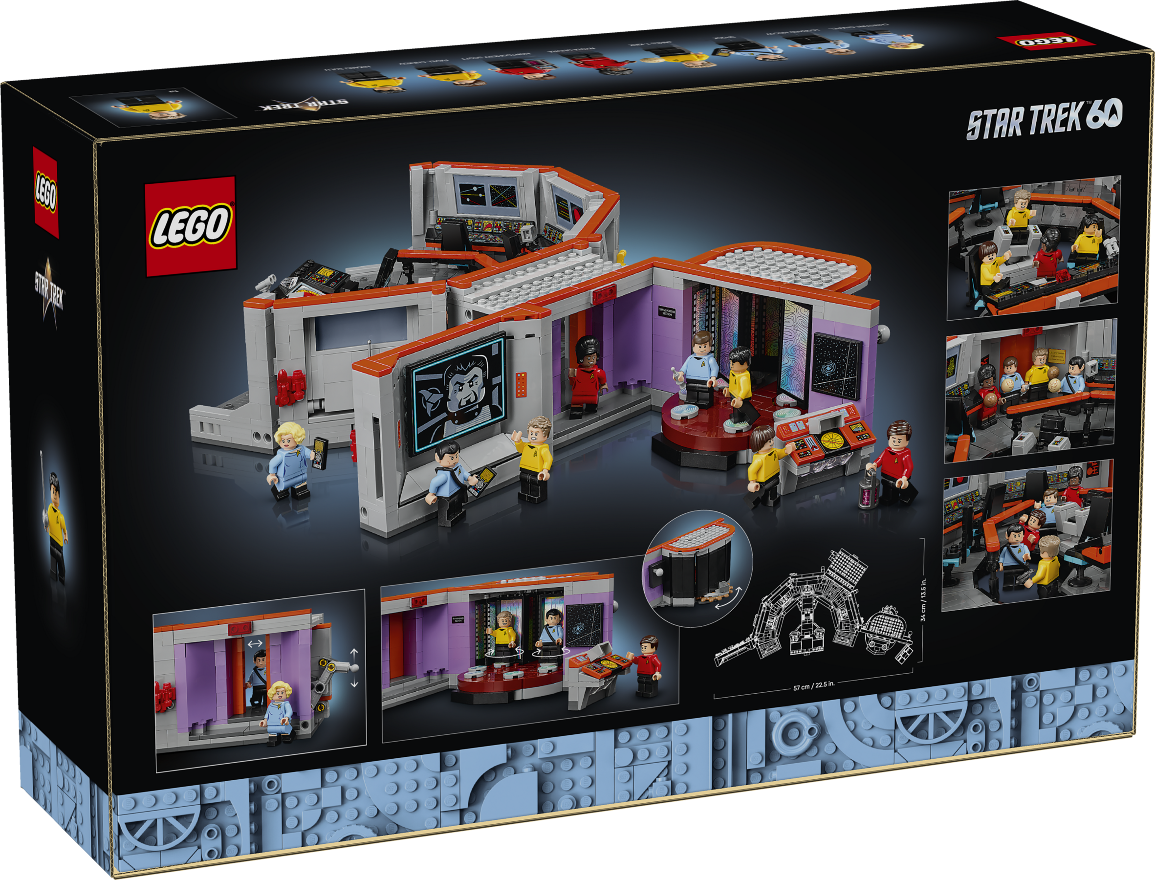 Star Trek: U.S.S. Enterprise NCC-1701™ Bridge 11385 | LEGO® Icons