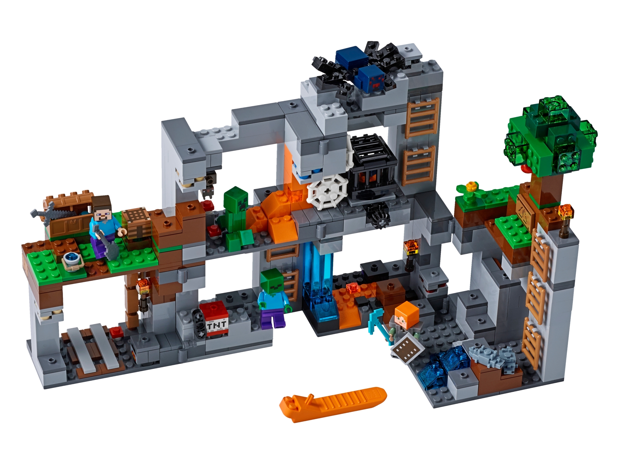 Kakadu tilfældig hver dag The Bedrock Adventures 21147 | Minecraft® | Buy online at the Official LEGO®  Shop US