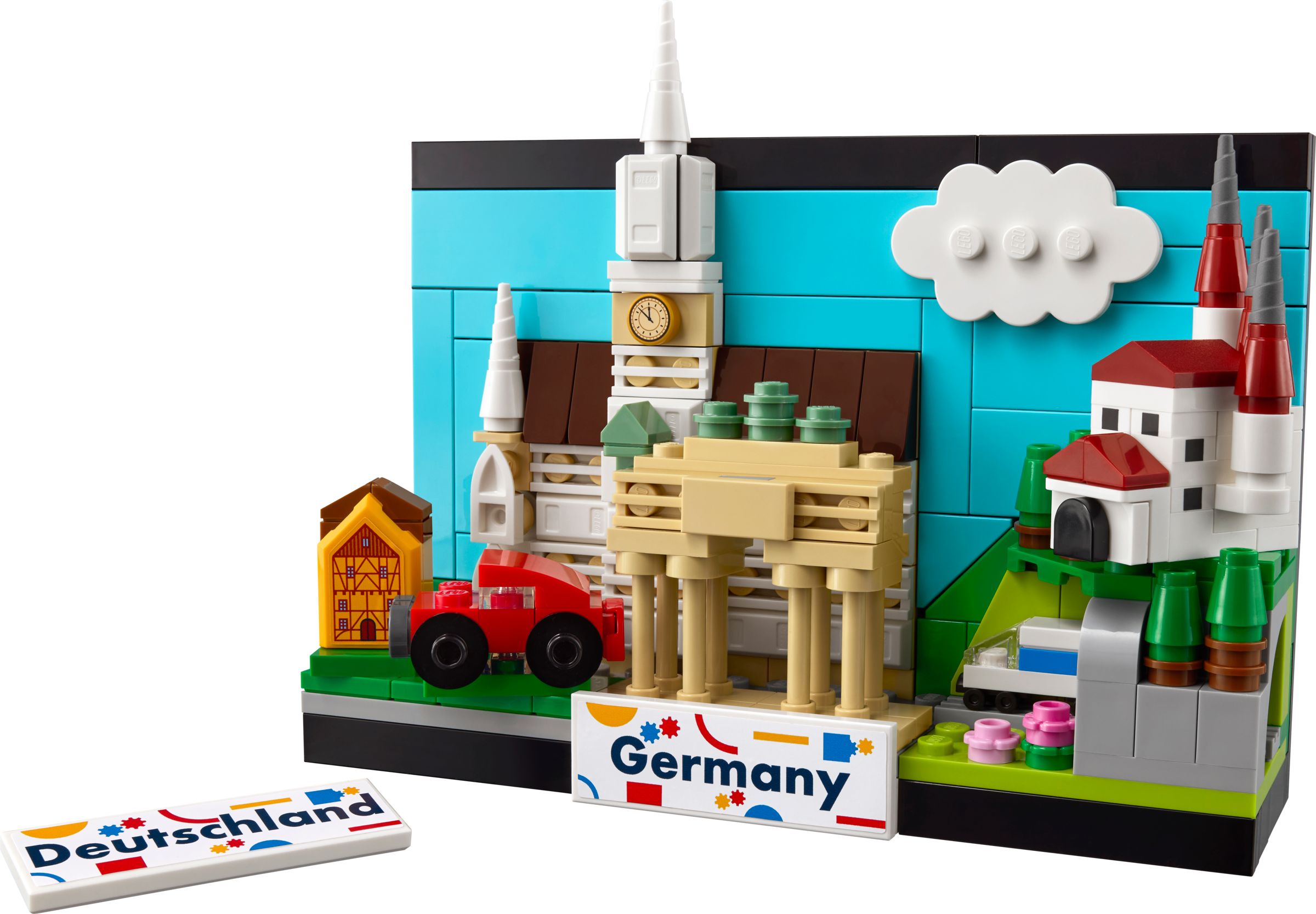 Set  Lego Creator 40954 Carte postale d'Allemagne