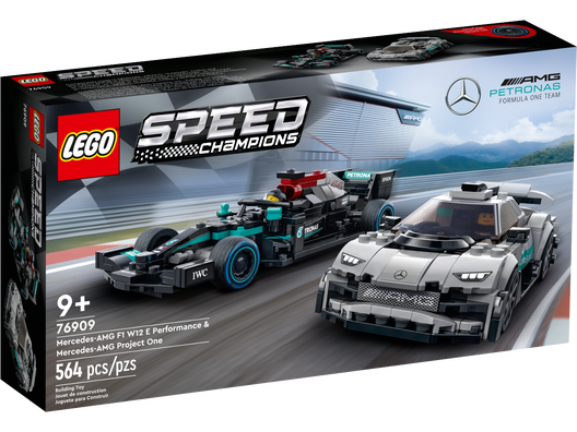 LEGO 76909 - Mercedes-AMG F1 W12 E Performance og Mercedes-AMG Project One