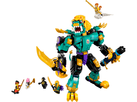 The Mighty Azure Lion — LEGO set 80048