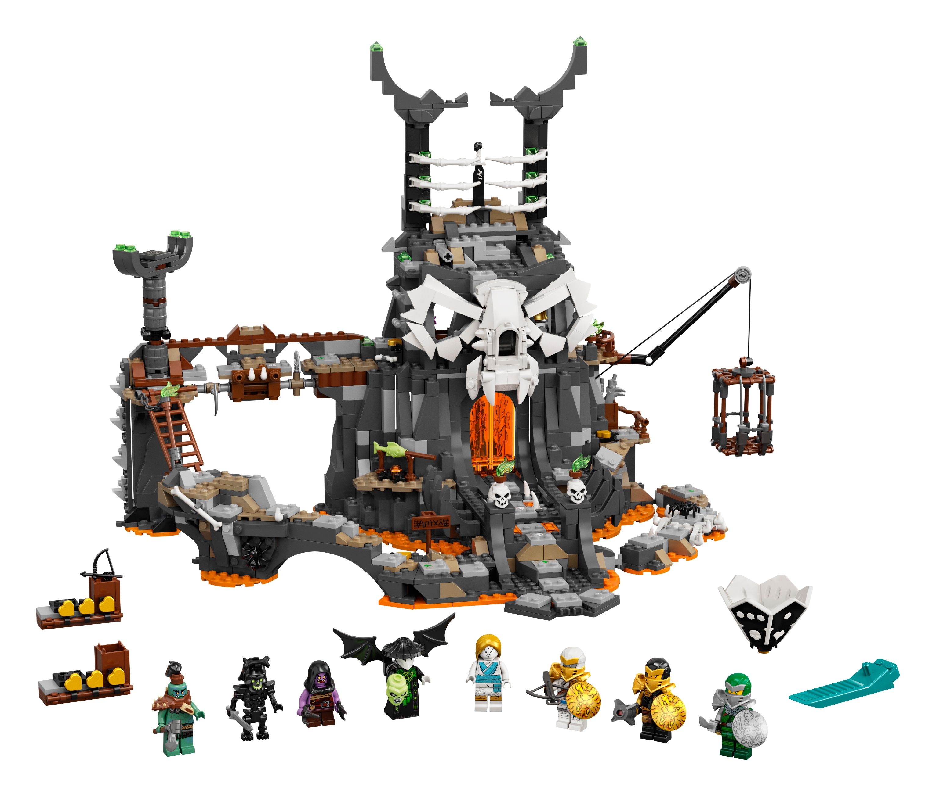 moron Invoice Glow Temnițele Vrăjitorului craniu 71722 | NINJAGO® | Cumpără online la LEGO®  Shop oficial din RO