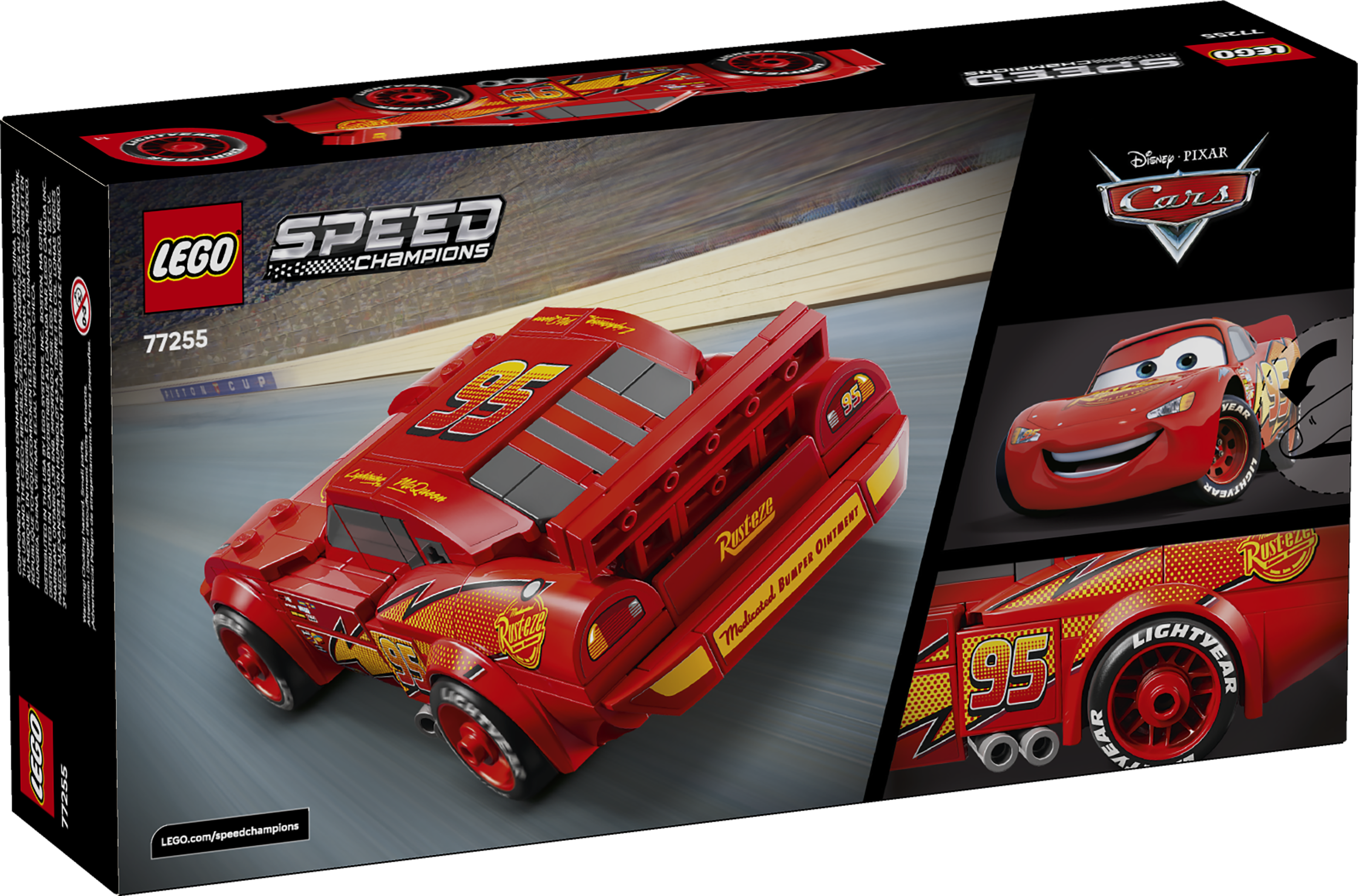 ライトニングマックイーン ラグビーボール Disney Cars Lightning McQueen & Mater Undrilled Bowling Ball