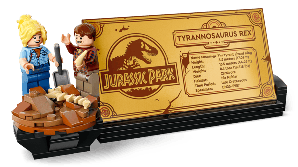 LEGO 76968 Les fossiles de dinosaures : le Tyrannosaurus rex — visuel 6 sur 8