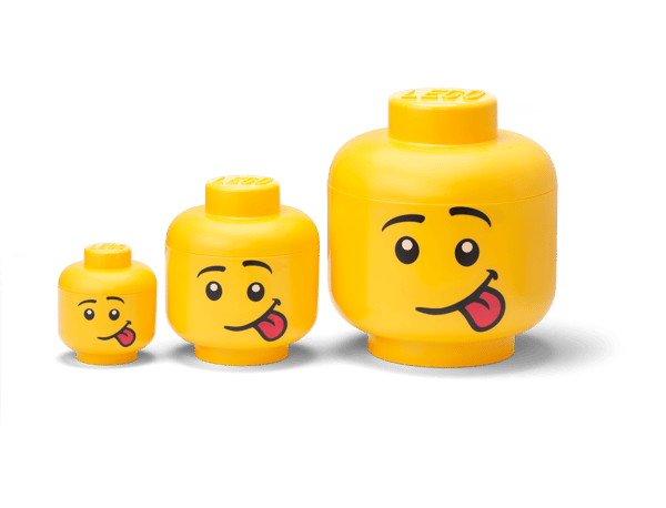 LEGO 5006955 Grande boîte de rangement – Tête comique — visuel 4 sur 4